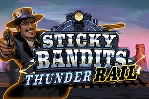 Playtech : Sticky Bandits Thunder Rail - BIROPAY28